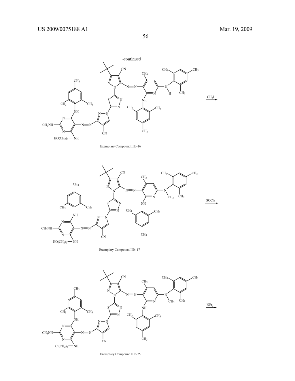 AZO COMPOUND, CURABLE COMPOSITION, COLOR FILTER, AND METHOD OF PRODUCING THE SAME - diagram, schematic, and image 57