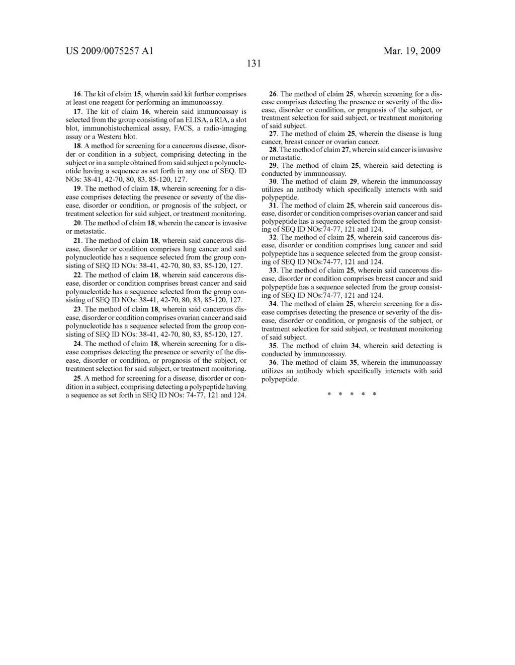 NOVEL NUCLEIC ACID SEQUENCES AND METHODS OF USE THEREOF FOR DIAGNOSIS - diagram, schematic, and image 150