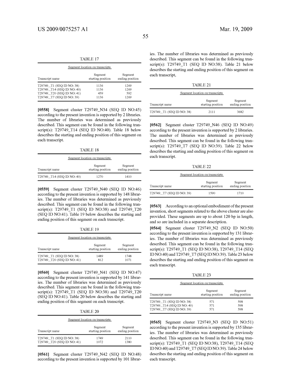 NOVEL NUCLEIC ACID SEQUENCES AND METHODS OF USE THEREOF FOR DIAGNOSIS - diagram, schematic, and image 74