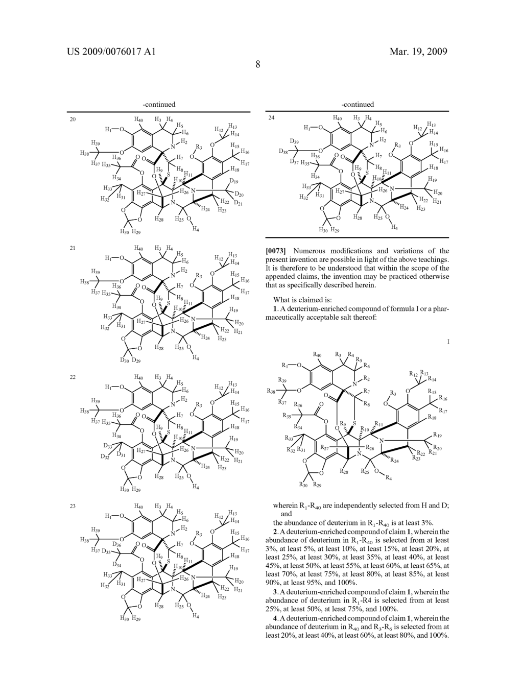 DEUTERIUM-ENRICHED TRABECTEDIN - diagram, schematic, and image 09