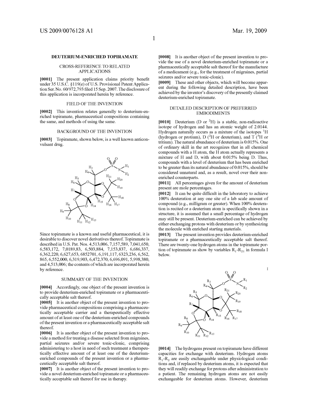 DEUTERIUM-ENRICHED TOPIRAMATE - diagram, schematic, and image 02
