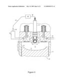 Gaseous fuel engine charge density control system diagram and image