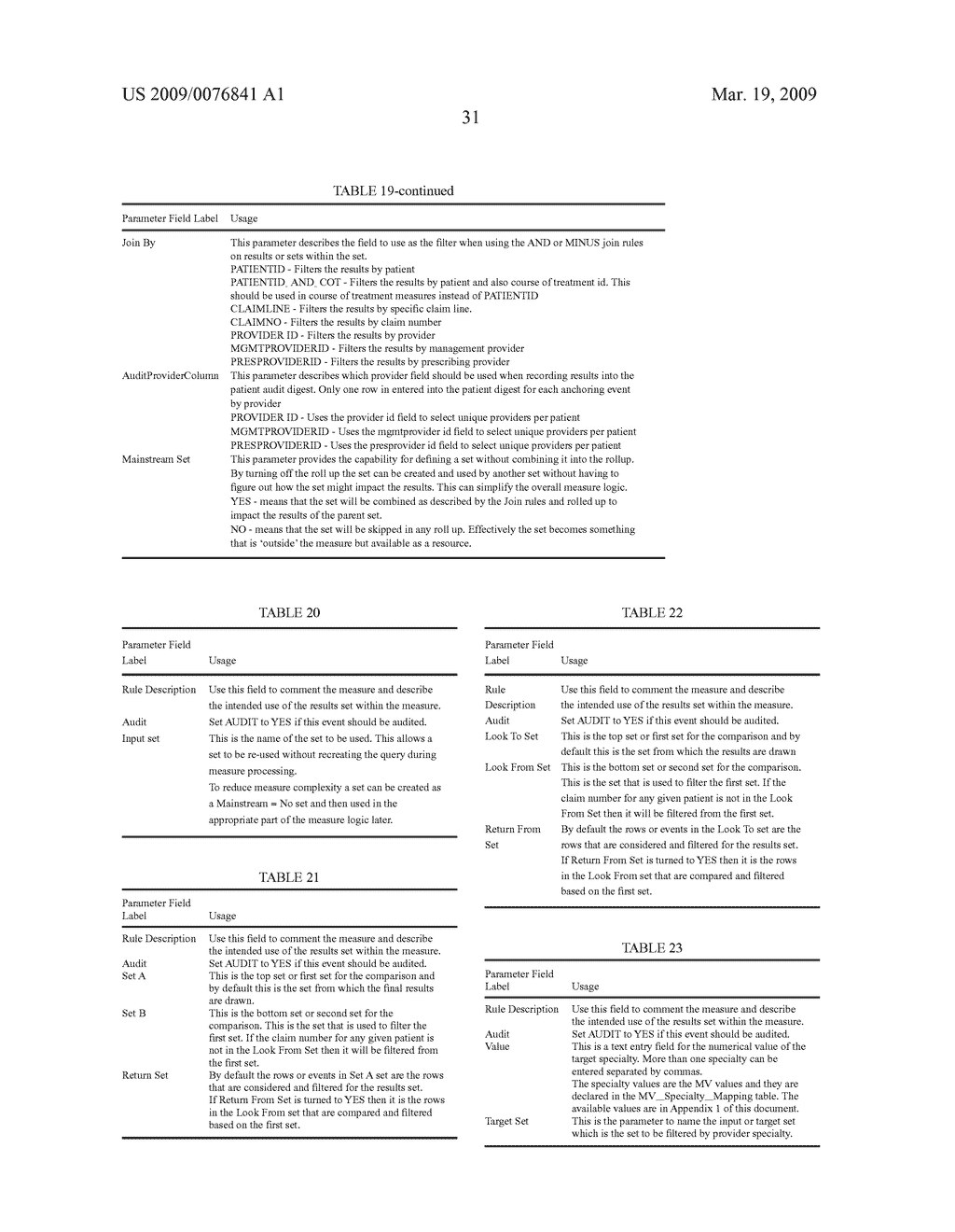 RULES-BASED SOFTWARE AND METHODS FOR HEALTH CARE MEASUREMENT APPLICATIONS AND USES THEREOF - diagram, schematic, and image 70