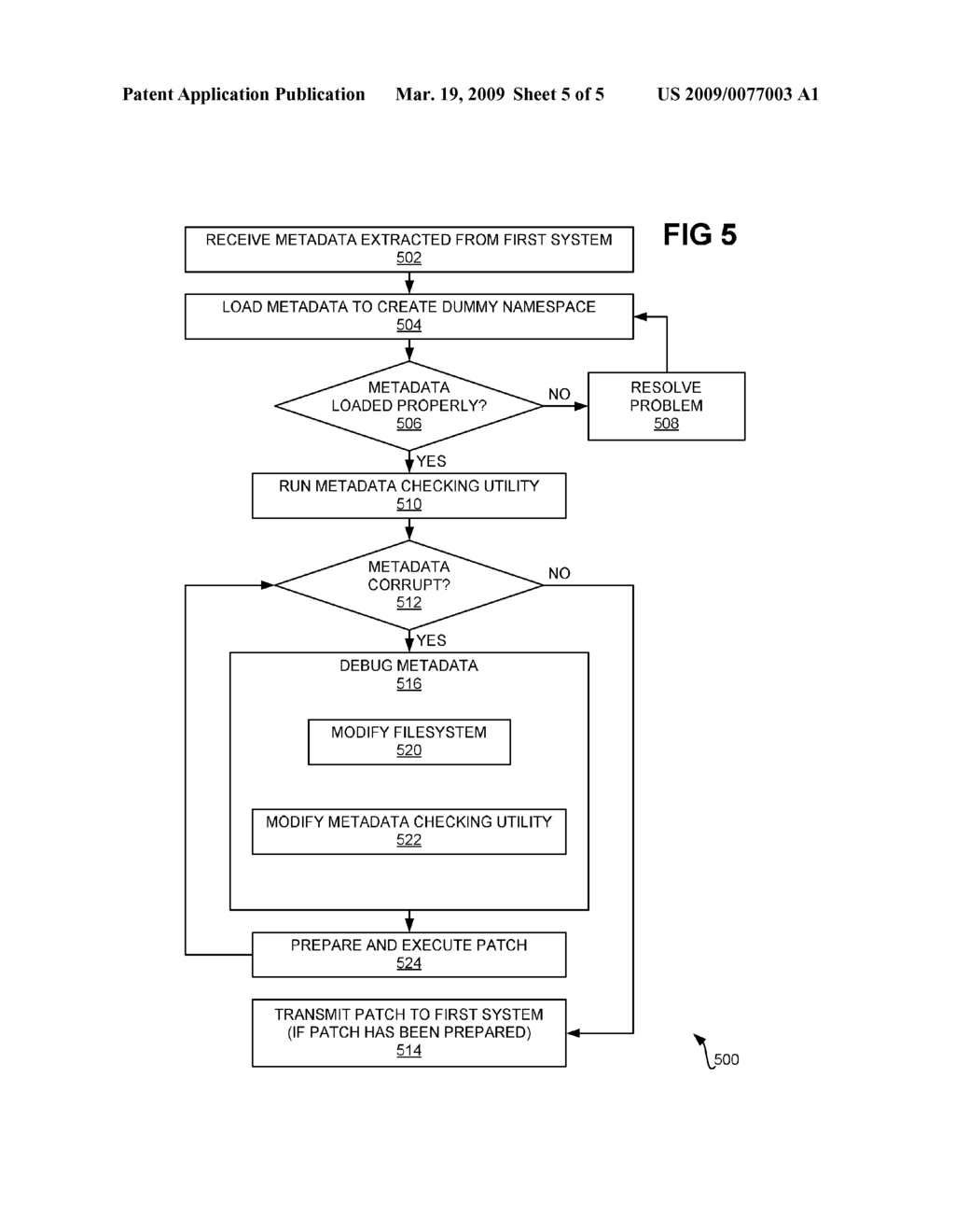 Remotely debugging metadata of filesystem without accessing user data of filesystem - diagram, schematic, and image 06