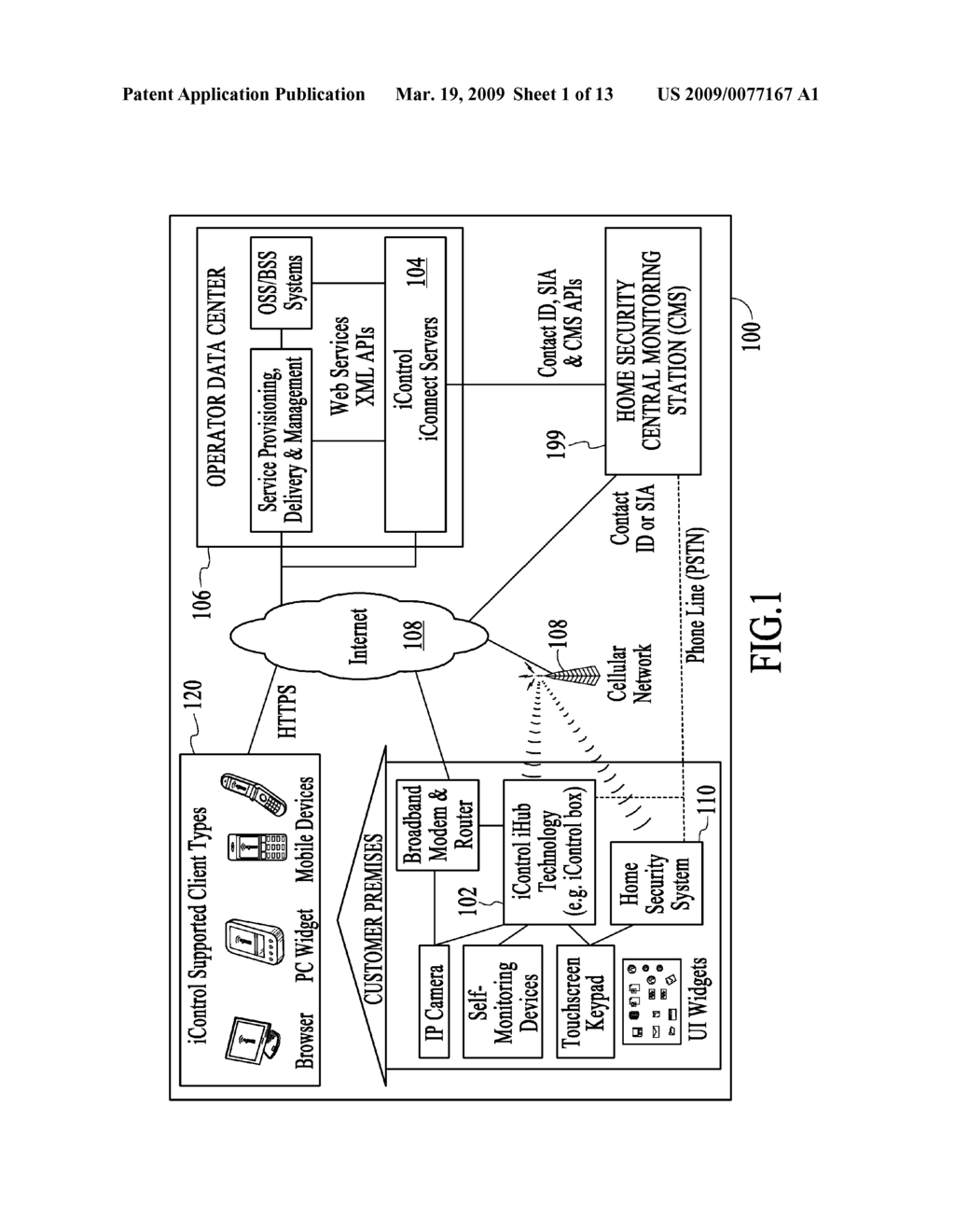 Forming A Security Network Including Integrated Security System Components - diagram, schematic, and image 02