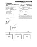 Apparatus and method for managing services received in a local area network diagram and image