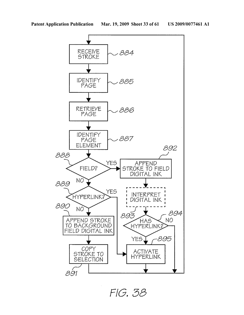 METHOD AND DEVICE FOR RETRIEVING DOCUMENTS - diagram, schematic, and image 34