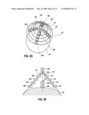 VERTICALLY TAPERED TRANSMISSION LINE FOR OPTIMAL SIGNAL TRANSITION IN HIGH-SPEED MULTI-LAYER BALL GRID ARRAY PACKAGES diagram and image