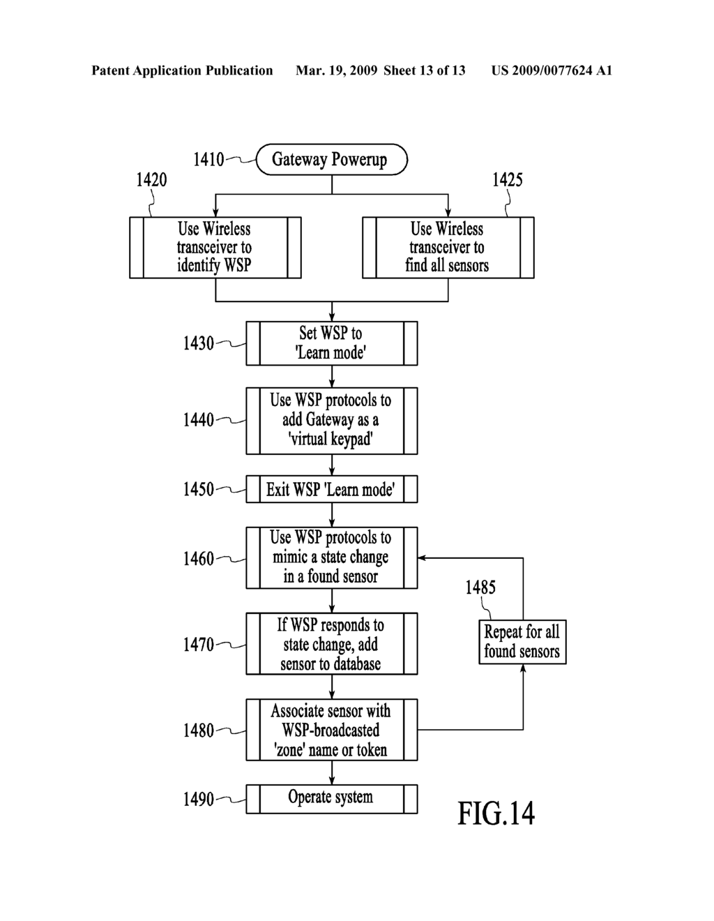 Forming A Security Network Including Integrated Security System Components and Network Devices - diagram, schematic, and image 14