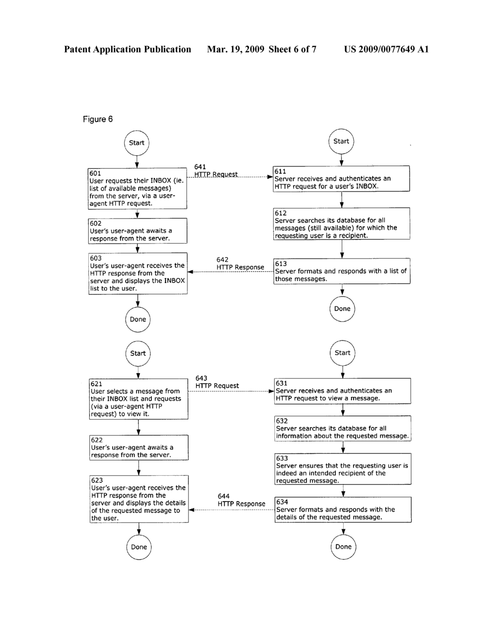 Secure messaging system and method - diagram, schematic, and image 07