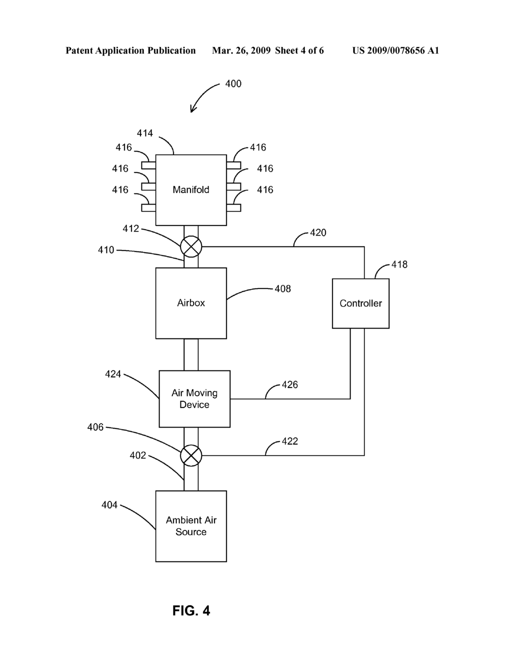 APPARATUS AND METHODS FOR AMBIENT AIR ABATEMENT OF ELECTRONIC DEVICE MANUFACTURING EFFLUENT - diagram, schematic, and image 05