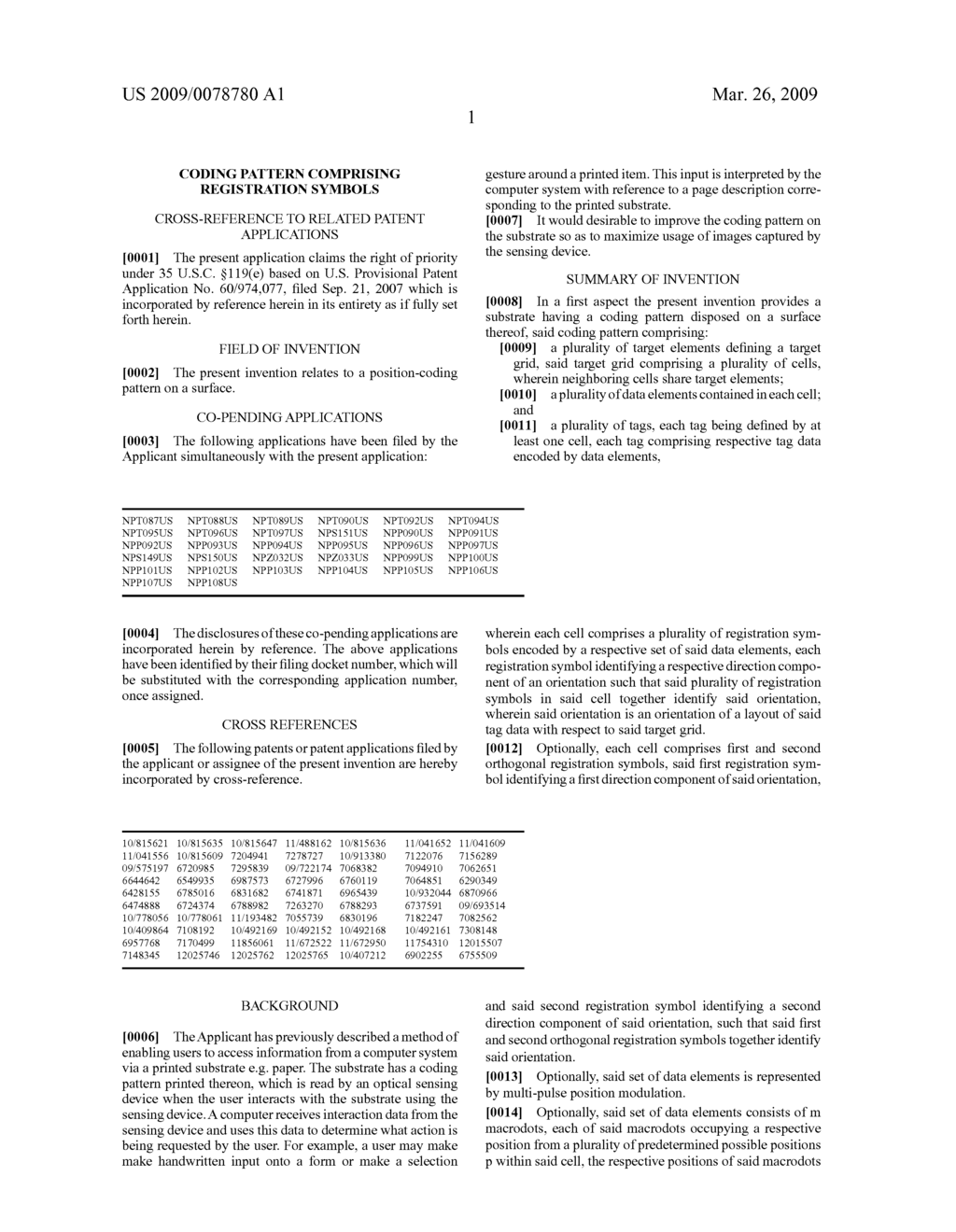 CODING PATTERN COMPRISING REGISTRATION SYMBOLS - diagram, schematic, and image 20