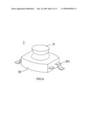 Package structure with replaceable element for light emitting diode diagram and image