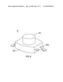 Package structure with replaceable element for light emitting diode diagram and image