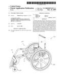 FOLDABLE WHEELCHAIR diagram and image