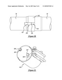 PIPE CLAMP WITH INTEGRAL LATCH diagram and image