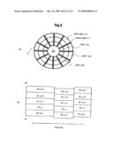 Disk drive device and method for determining data track format of the disk drive device diagram and image