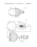 Method and Apparatus for Providing an Omni-Directional Lamp Having a Light Emitting Diode Light Engine diagram and image