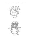 Optic Coupler for Light Emitting Diode Fixture diagram and image