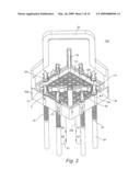 METHOD AND APPARATUS TO SHIELD A NUCLEAR FUEL ASSEMBLY WITH REMOVABLE DEBRIS SHIELD IN UPPER TIE diagram and image