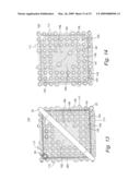 METHOD AND APPARATUS TO SHIELD A NUCLEAR FUEL ASSEMBLY WITH REMOVABLE DEBRIS SHIELD IN UPPER TIE diagram and image