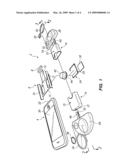 EXPANDABLE SPEAKER ASSEMBLIES FOR PORTABLE MEDIA DEVICES diagram and image