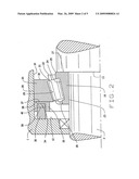 BEARING HAVING THERMAL COMPENSATING CAPABILITY diagram and image