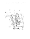 Apparatus for shaping the end of an optical fiber diagram and image