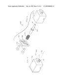 Apparatus for shaping the end of an optical fiber diagram and image