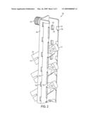 BLANK PLATE FOR MANAGING CABLES diagram and image