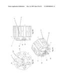 PERIPHERALLY PIVOTED OSCILLATING VANE MACHINE diagram and image