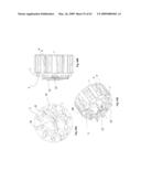 PERIPHERALLY PIVOTED OSCILLATING VANE MACHINE diagram and image