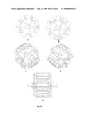 PERIPHERALLY PIVOTED OSCILLATING VANE MACHINE diagram and image