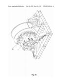 PERIPHERALLY PIVOTED OSCILLATING VANE MACHINE diagram and image