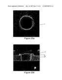 Micromachined electrolyte sheet, fuel cell devices utilizing such, and micromachining method for making fuel cell devices diagram and image