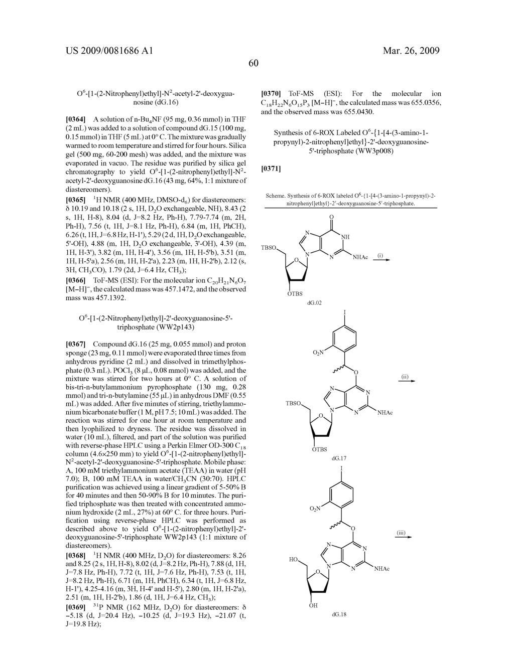 PHOTOCLEAVABLE LABELED NUCLEOTIDES AND NUCLEOSIDES AND METHODS FOR THEIR USE IN DNA SEQUENCING - diagram, schematic, and image 61