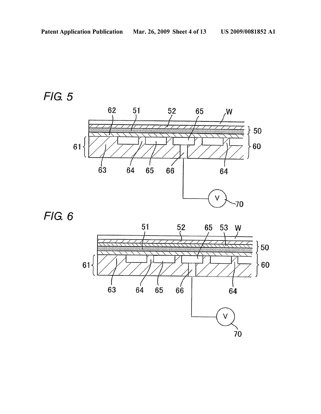 HOLDING JIG, SEMICONDUCTOR WAFER GRINDING METHOD, SEMICONDUCTOR WAFER PROTECTING STRUCTURE AND SEMICONDUCTOR WAFER GRINDING METHOD AND SEMICONDUCTOR CHIP FABRICATION METHOD USING THE STRUCTURE - diagram, schematic, and image 05