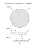 HOLDING JIG, SEMICONDUCTOR WAFER GRINDING METHOD, SEMICONDUCTOR WAFER PROTECTING STRUCTURE AND SEMICONDUCTOR WAFER GRINDING METHOD AND SEMICONDUCTOR CHIP FABRICATION METHOD USING THE STRUCTURE diagram and image
