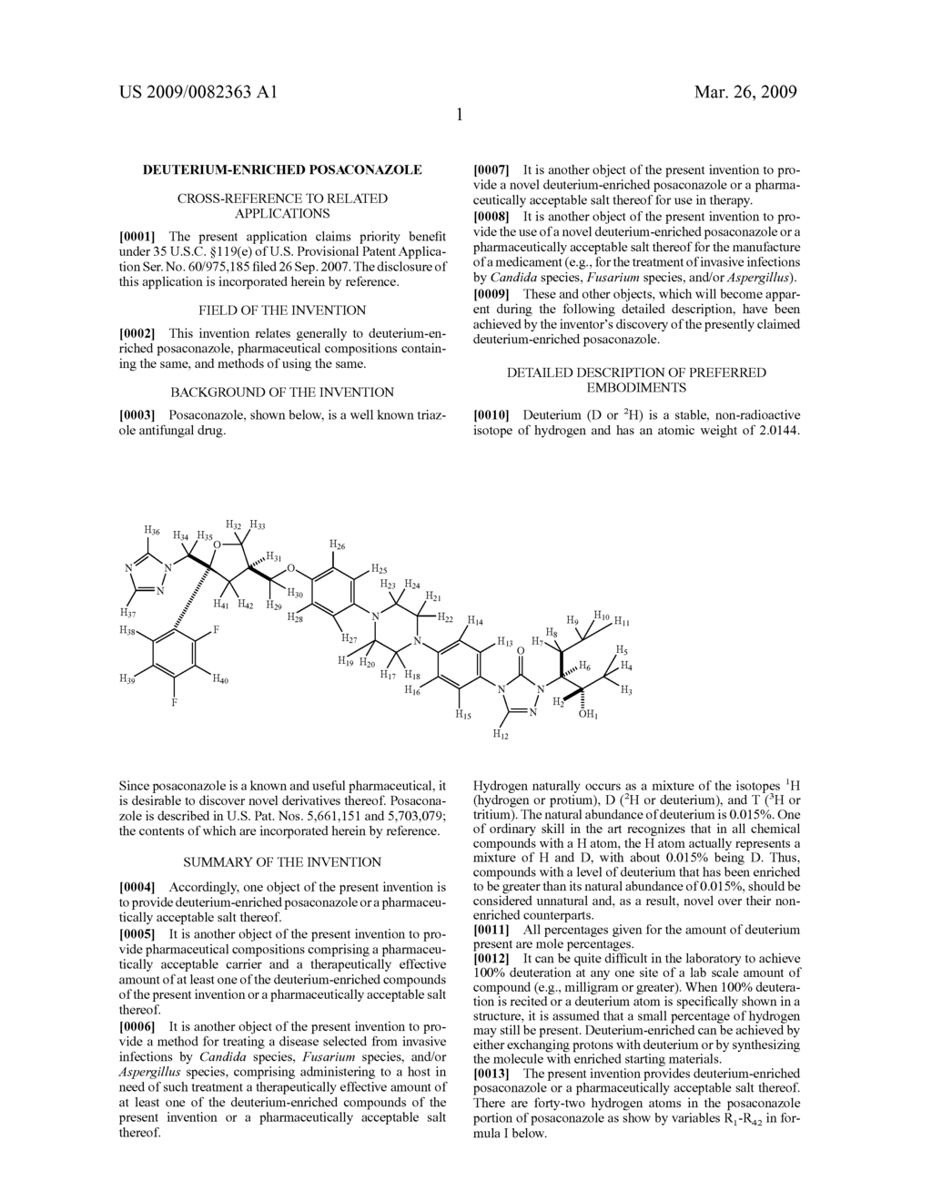 DEUTERIUM-ENRICHED POSACONAZOLE - diagram, schematic, and image 02