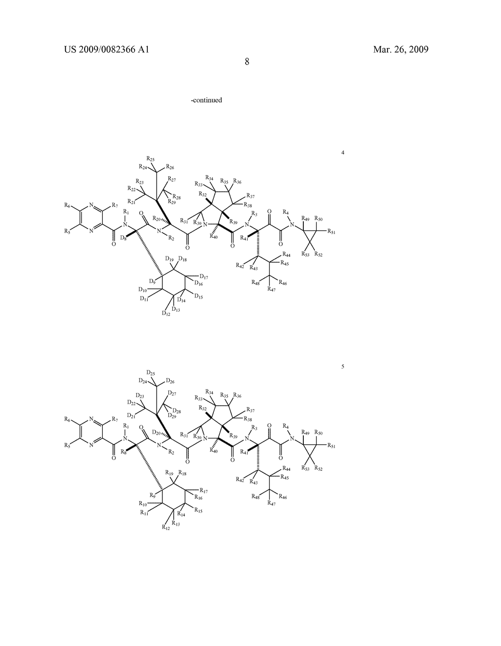 DEUTERIUM-ENRICHED TELAPREVIR - diagram, schematic, and image 09