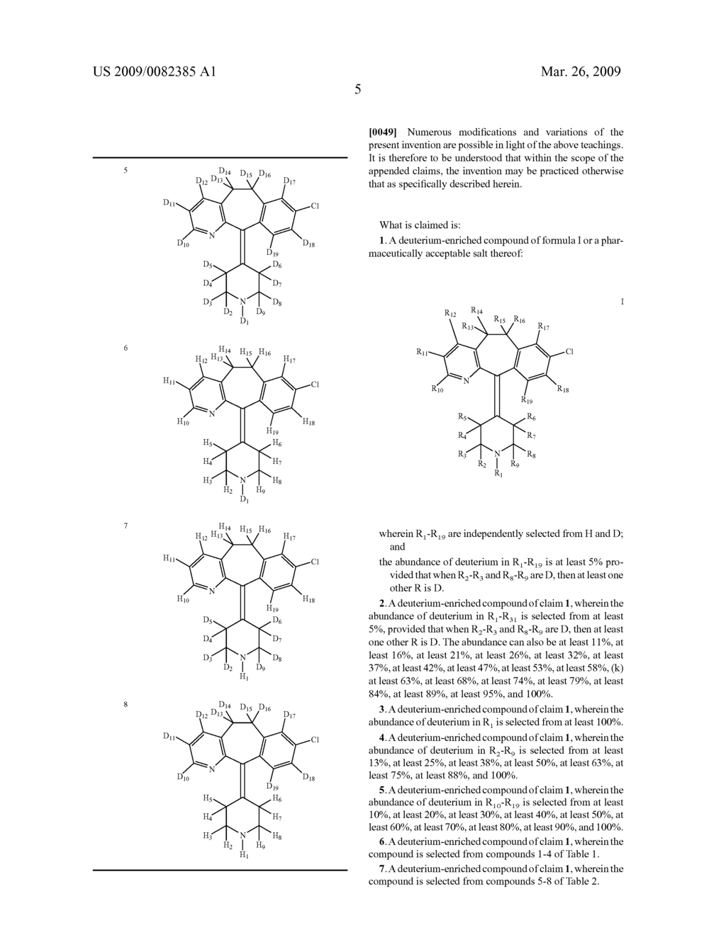 DEUTERIUM-ENRICHED DESLORATIDINE - diagram, schematic, and image 06
