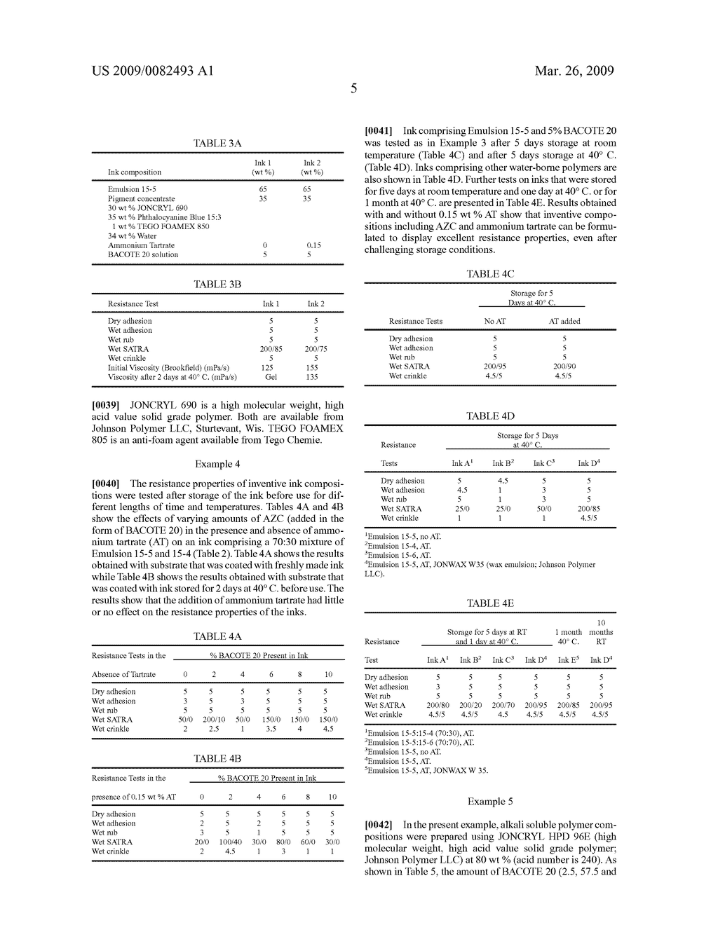 STABILIZED WATER-BORNE POLYMER COMPOSITIONS FOR USE AS WATER-BASED COATINGS - diagram, schematic, and image 06