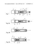 Device for transferring fluid from a cartridge to a container diagram and image