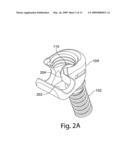 Provisional locking pedicle screw system and method diagram and image