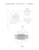 INTERVERTEBRAL DISC PROSTHESIS FOR UNIVERSAL APPLICATION diagram and image