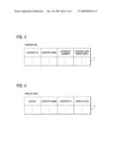 Content management system and computer readable medium diagram and image