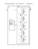 TRANSITIONING A FILTER FUNCTION OF A TWO-PORT LATTICE-FORM PLANAR WAVEGUIDE OPTICAL DELAY LINE CIRCUIT FILTER FROM A START FILTER FUNCTION TO A TARGET FILTER FUNCTION diagram and image