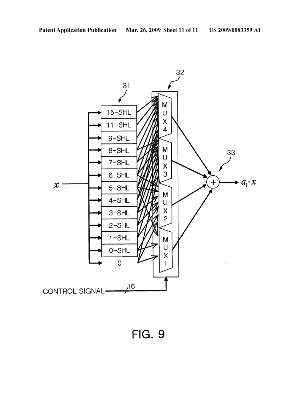 APPARATUS FOR CALCULATING SQUARE ROOT - diagram, schematic, and image 12