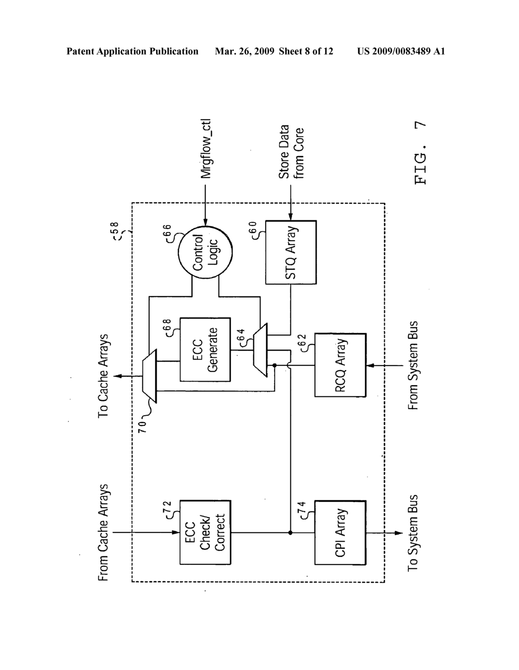 L2 CACHE CONTROLLER WITH SLICE DIRECTORY AND UNIFIED CACHE STRUCTURE - diagram, schematic, and image 09