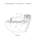 ELECTRONIC APPARATUS COMPRISING RECEPTACLE FOR STORING DISK DRIVE diagram and image